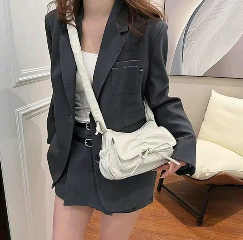 Túi xách nữ luxier store 2 quai dáng bầu phổ biến và cách phối đẹp